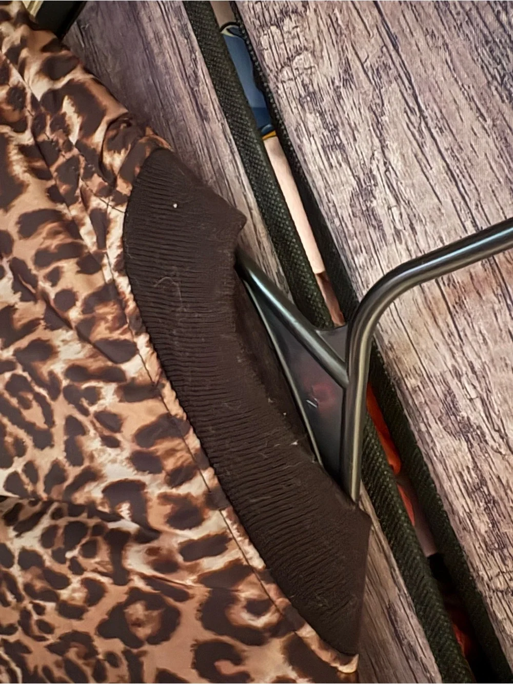 art class Leopard Print Bomber Jacket - Brown/Tan